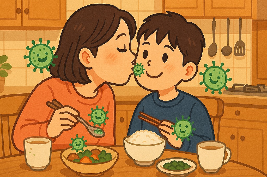 歯周病菌はどこから来る?うつるの?