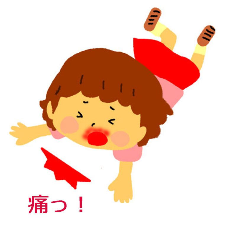 子どもが転倒して乳歯がグラグラする