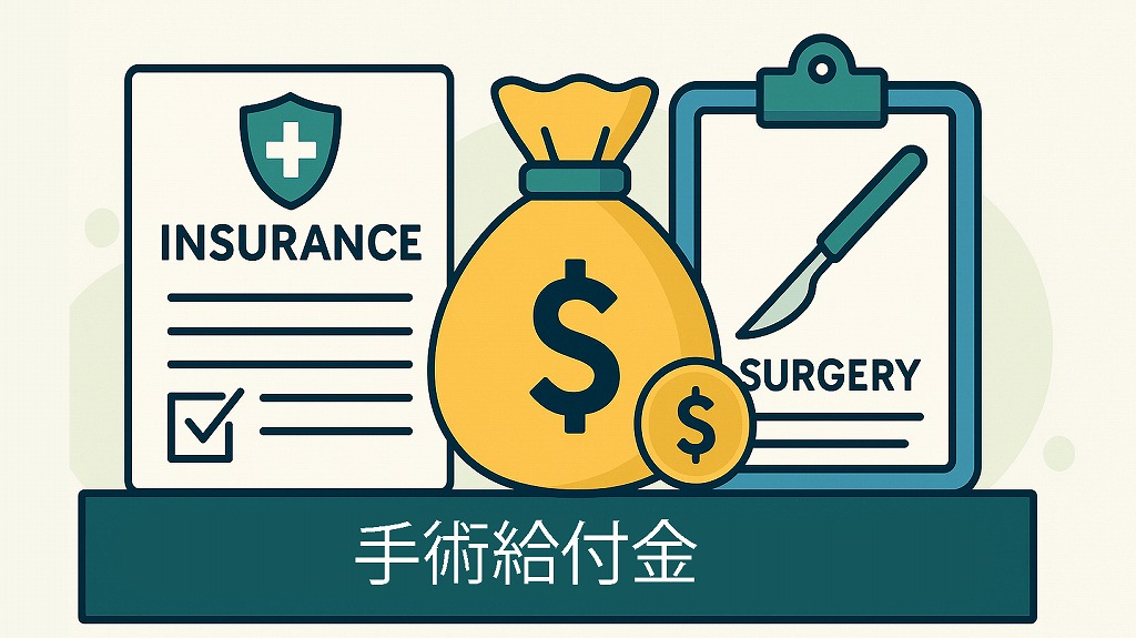 生命保険の手術給付金