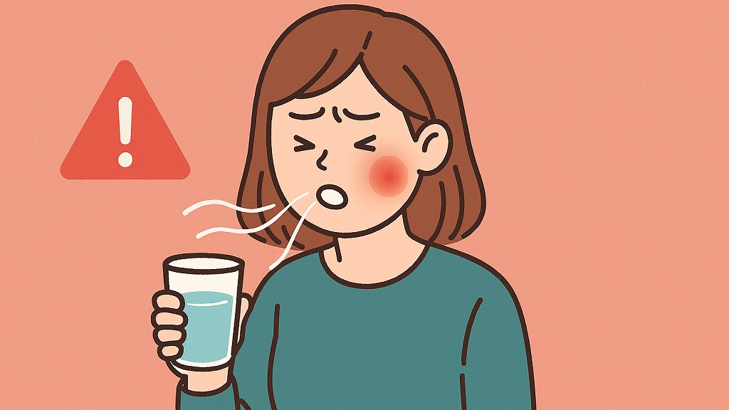 悪化を招くNG行動(喫煙・強いうがいなど)