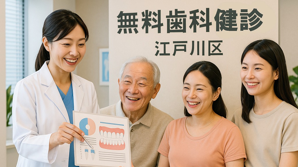 江戸川区の無料歯科健診とは?
