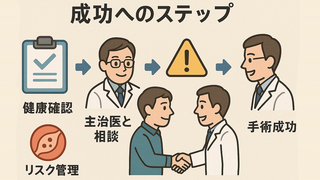 インプラント成功へのステップ