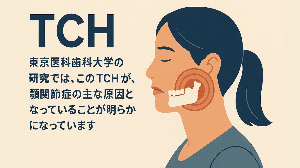 顎関節症の主因はTCH?