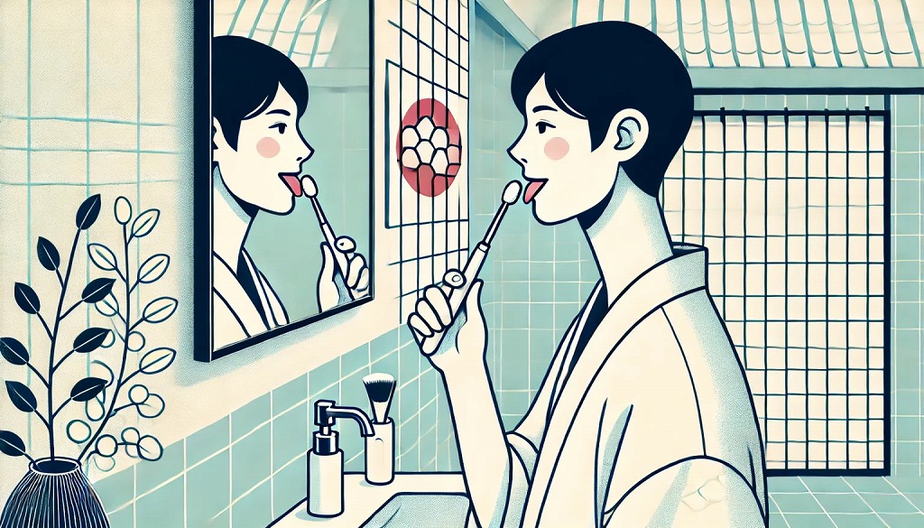 歯磨き・舌クリーニング