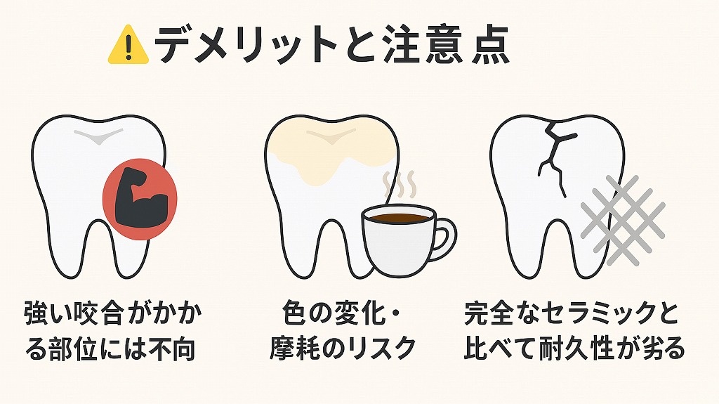 デメリットと注意点