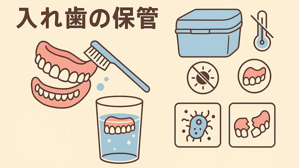 入れ歯の保管方法