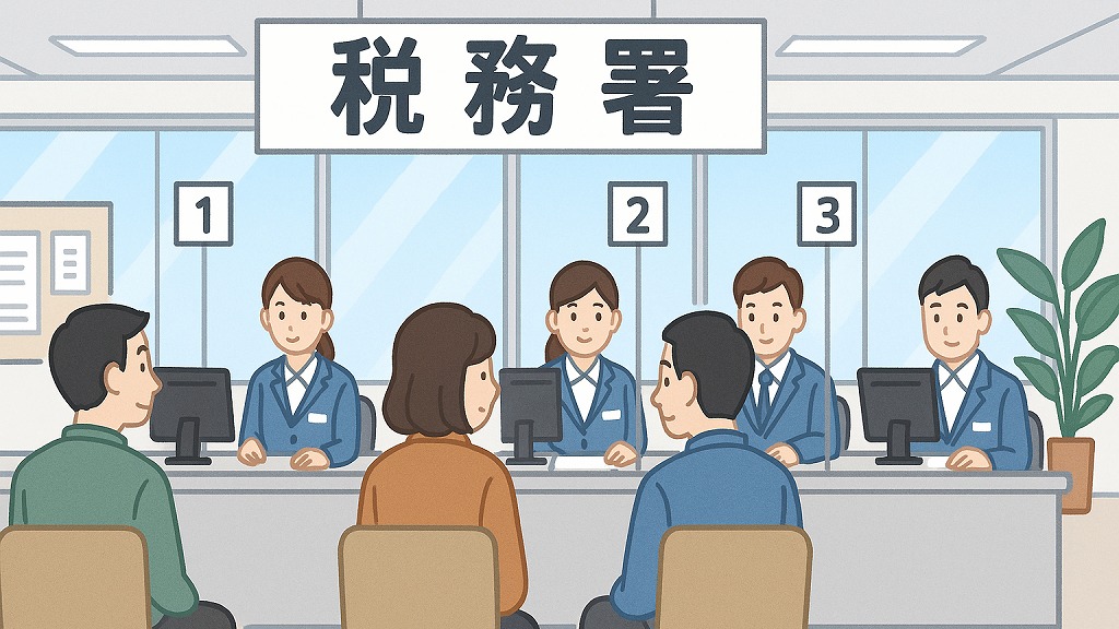 税務署での窓口申請