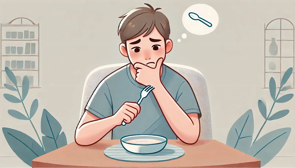 食べ物をうまく噛めない