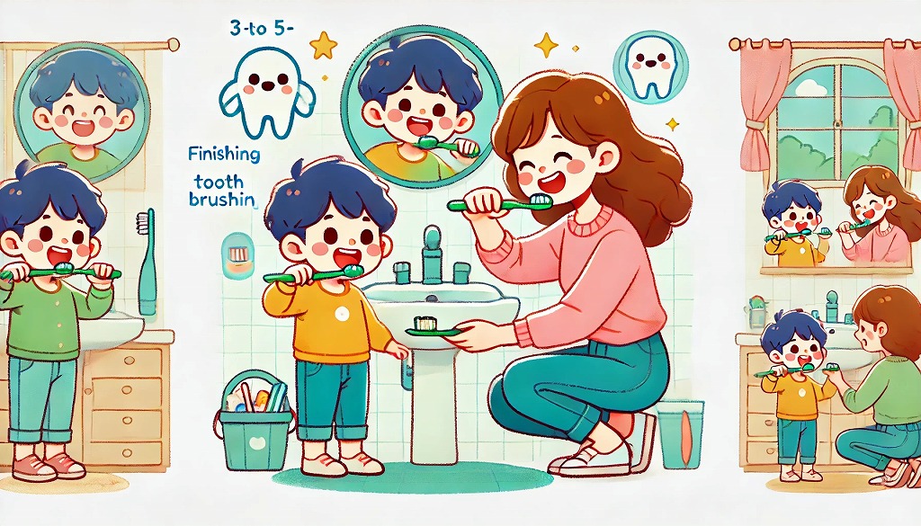 親子での歯磨き習慣の確立
