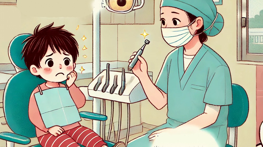 小児歯科で治療に協力できない小さなお子さん