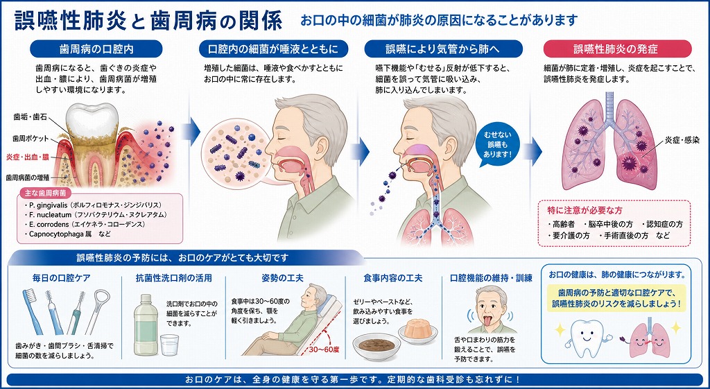 誤嚥性肺炎の予防戦略