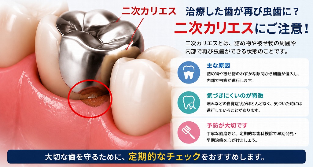 二次カリエスとは？