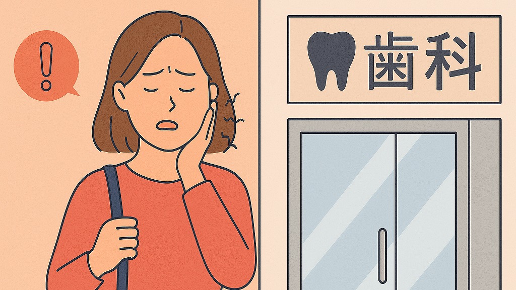 異常を感じたら、早めに歯科医院を受診
