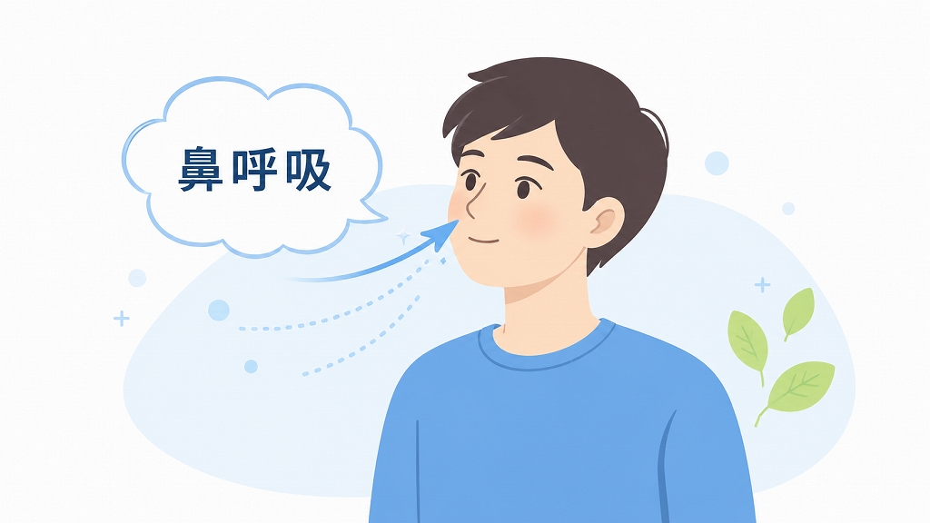 鼻呼吸の習慣化