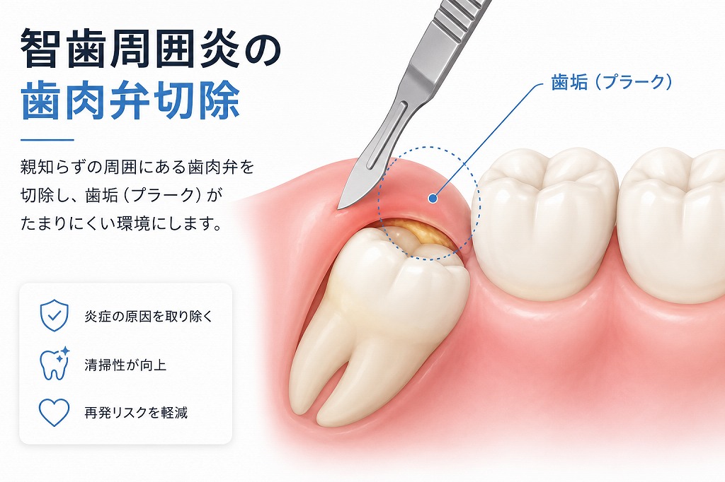歯肉弁切除
