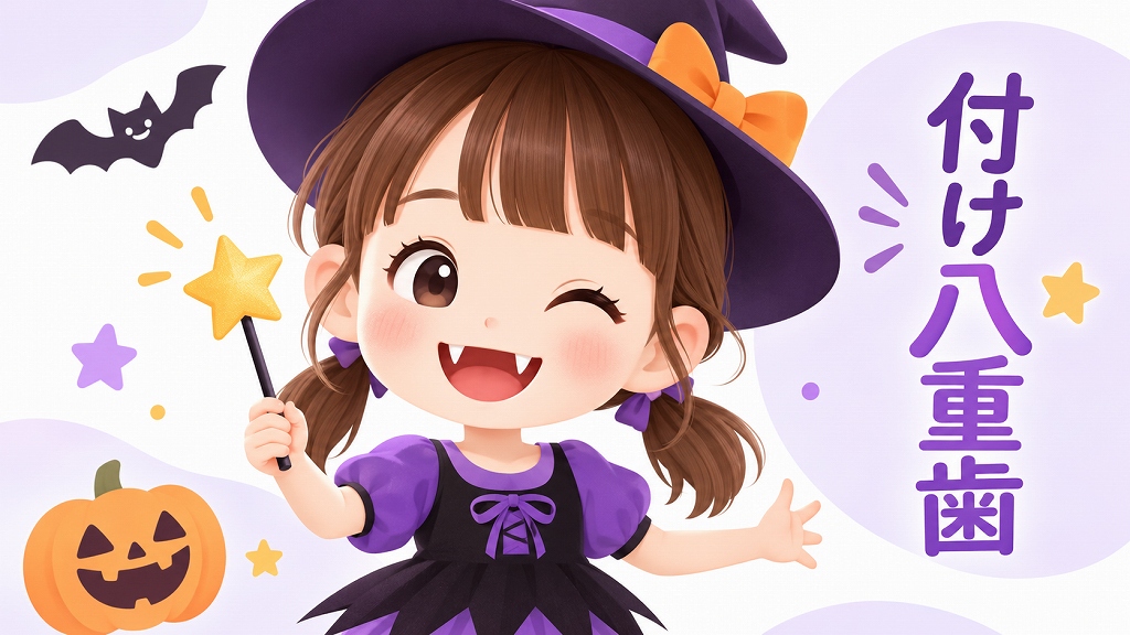 付け八重歯