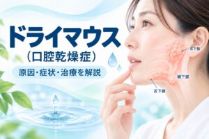 ドライマウス（口腔乾燥症）とは？原因・症状・治し方・検査を解説