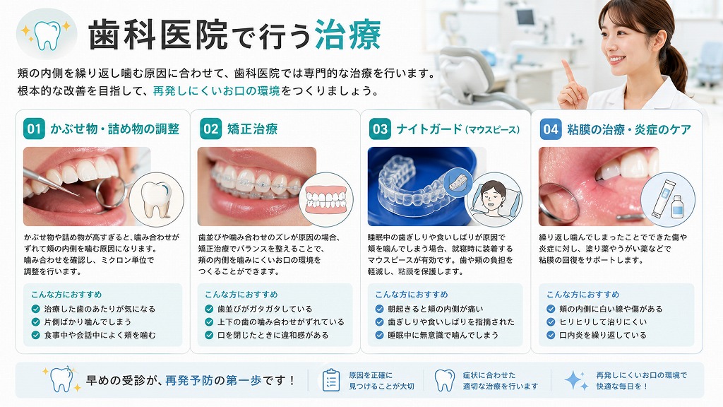 歯科医院で行う治療