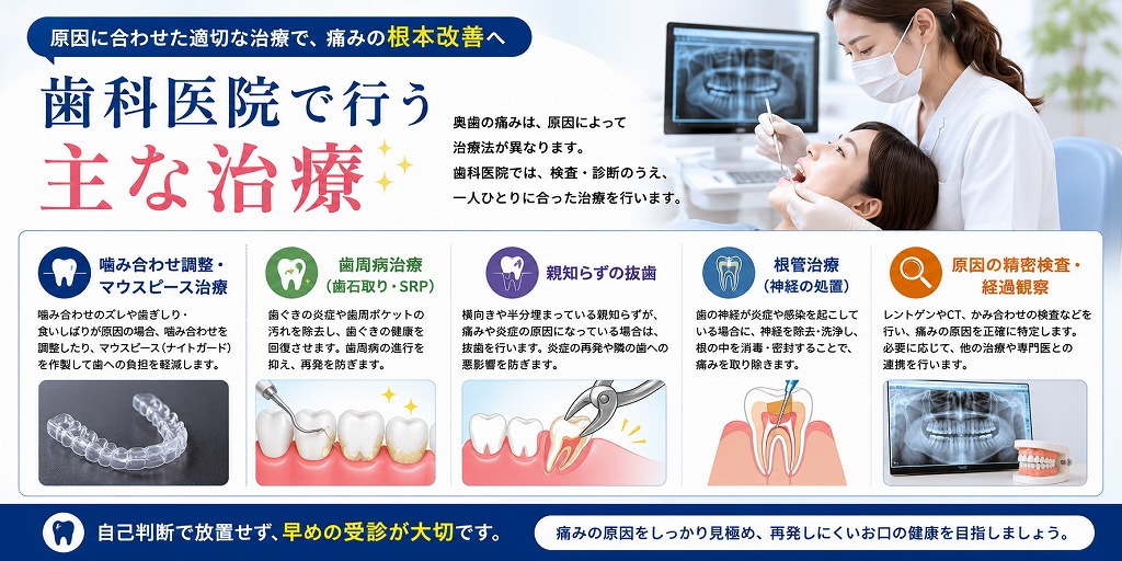 歯科医院で行う主な治療