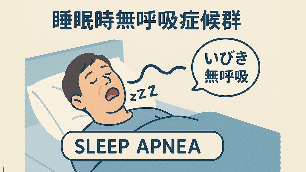 睡眠時無呼吸症候群とは？