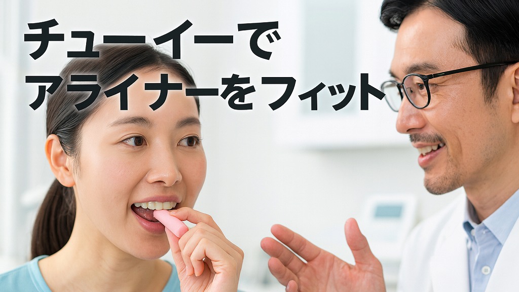 アライナーを歯にフィット