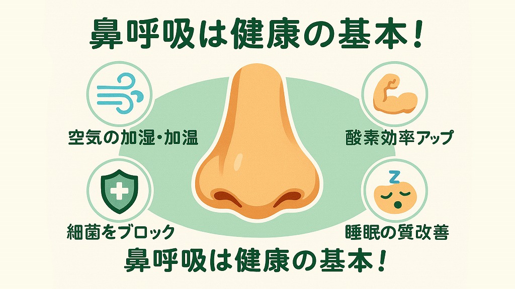 鼻呼吸とは？
