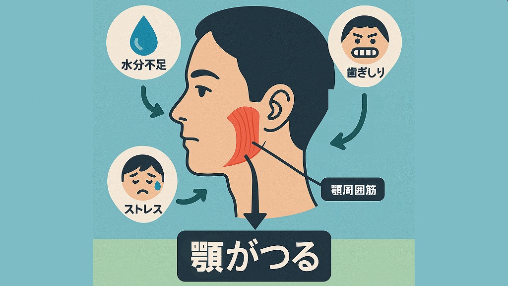 顎がつる原因