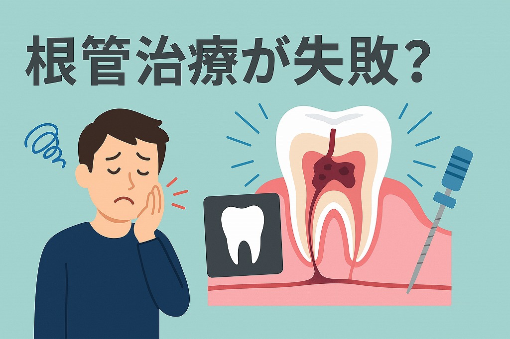 根管治療が失敗