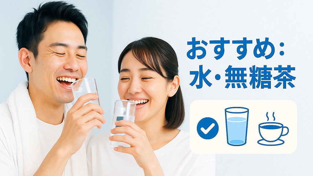 歯磨き後に飲んで良いもの