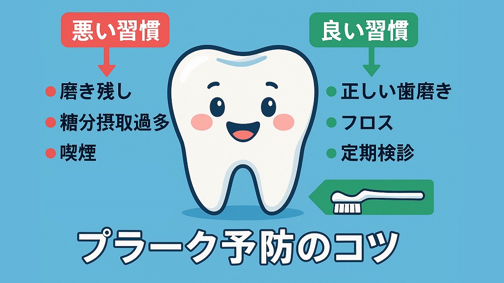 プラーク予防のコツ