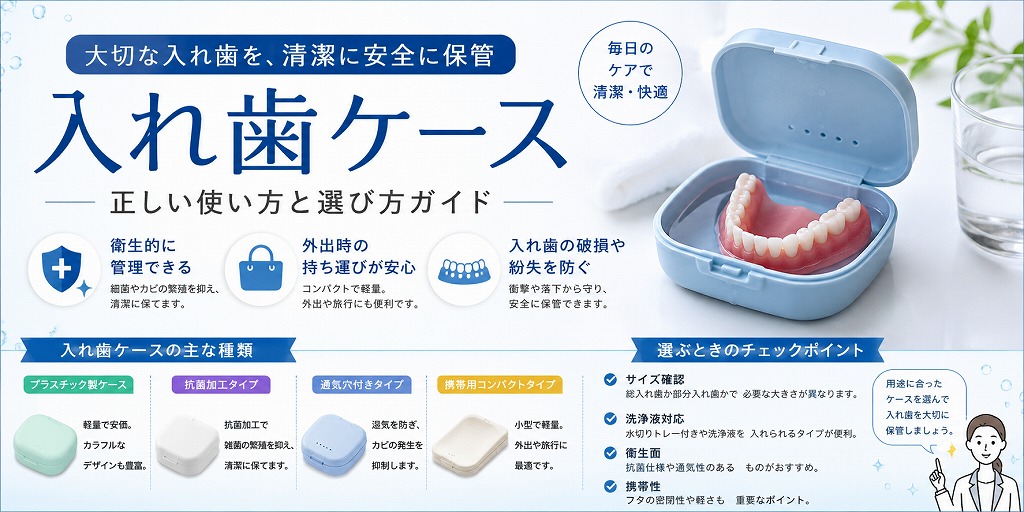 入れ歯ケースとは？