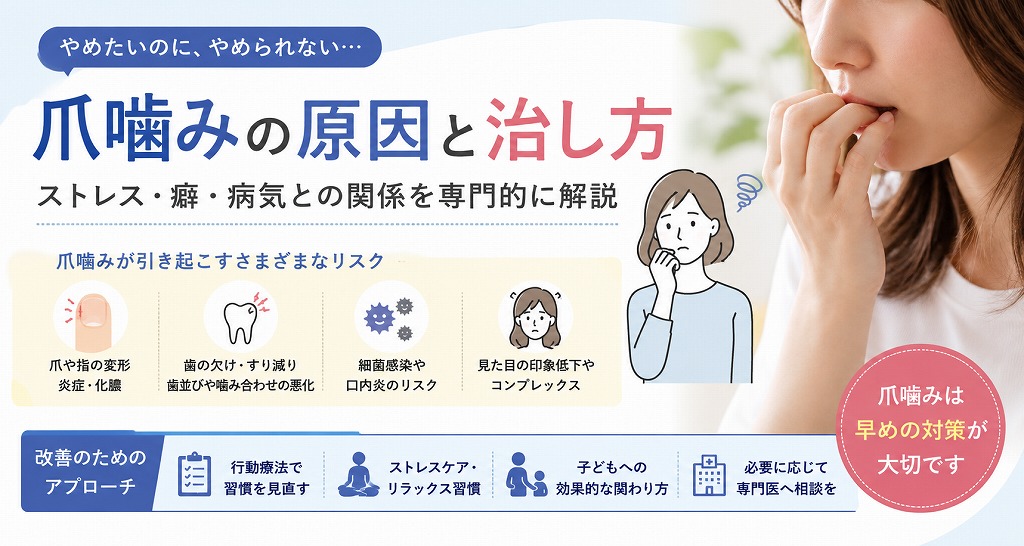 爪噛みとは？