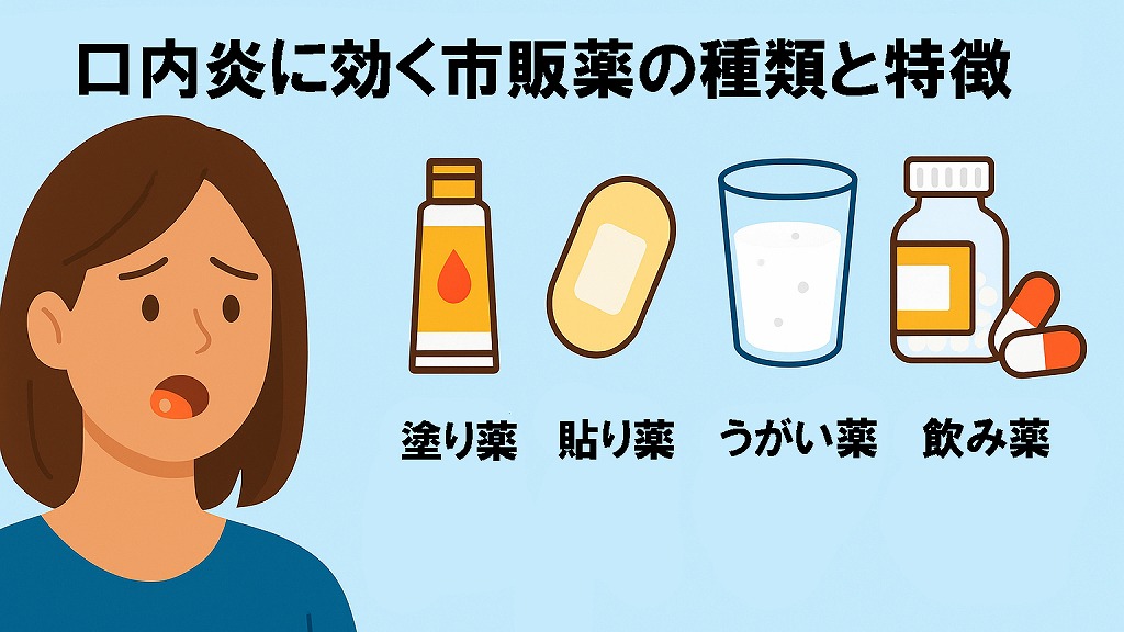 口内炎に効く市販薬