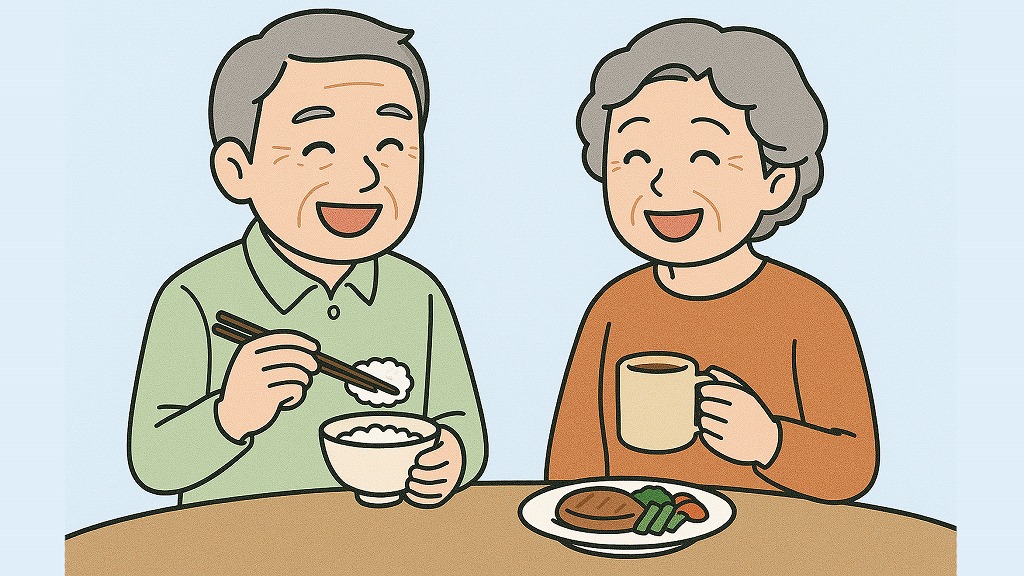 食事がおいしく楽しめる