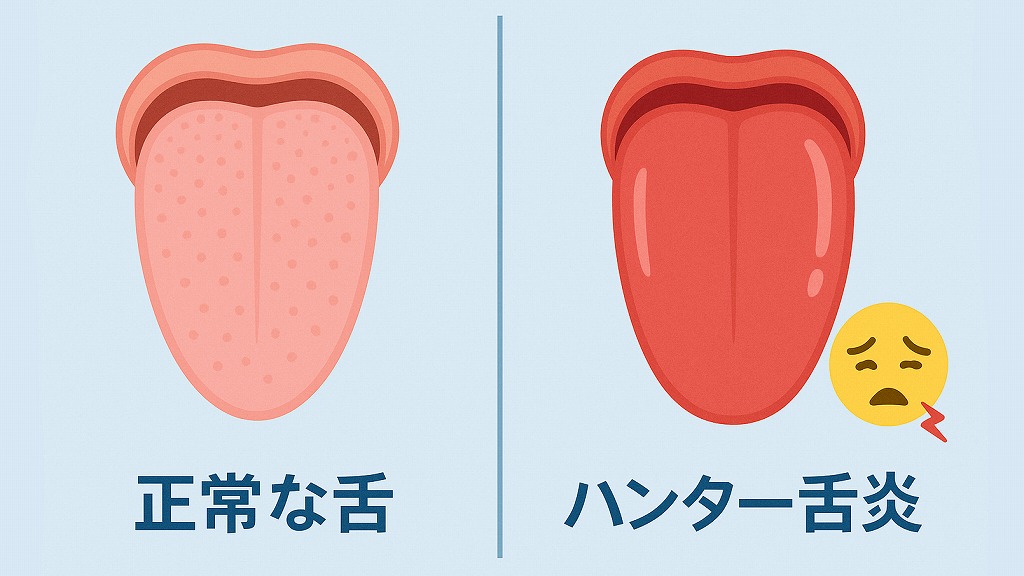 ハンター舌炎とは？