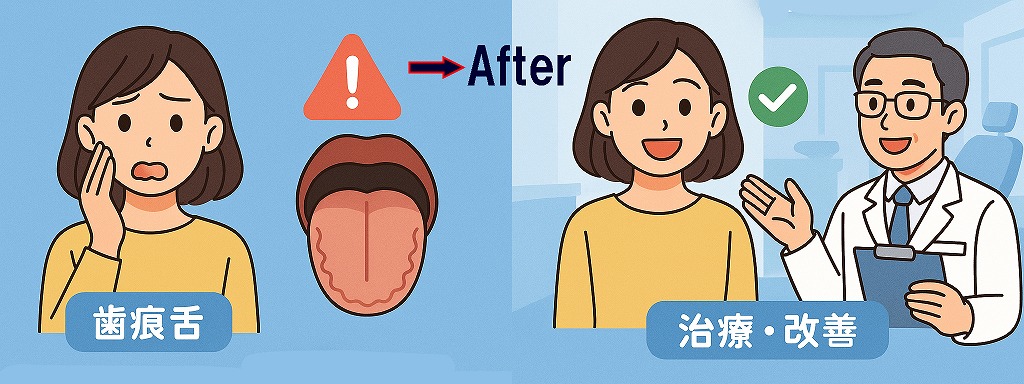 舌のギザギザの改善方法