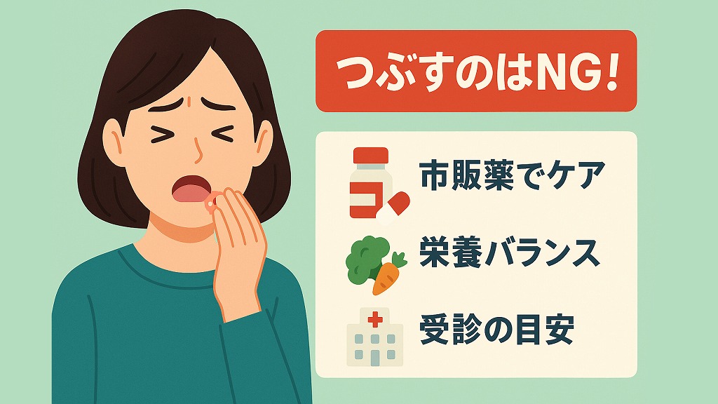 正しい口内炎の治し方