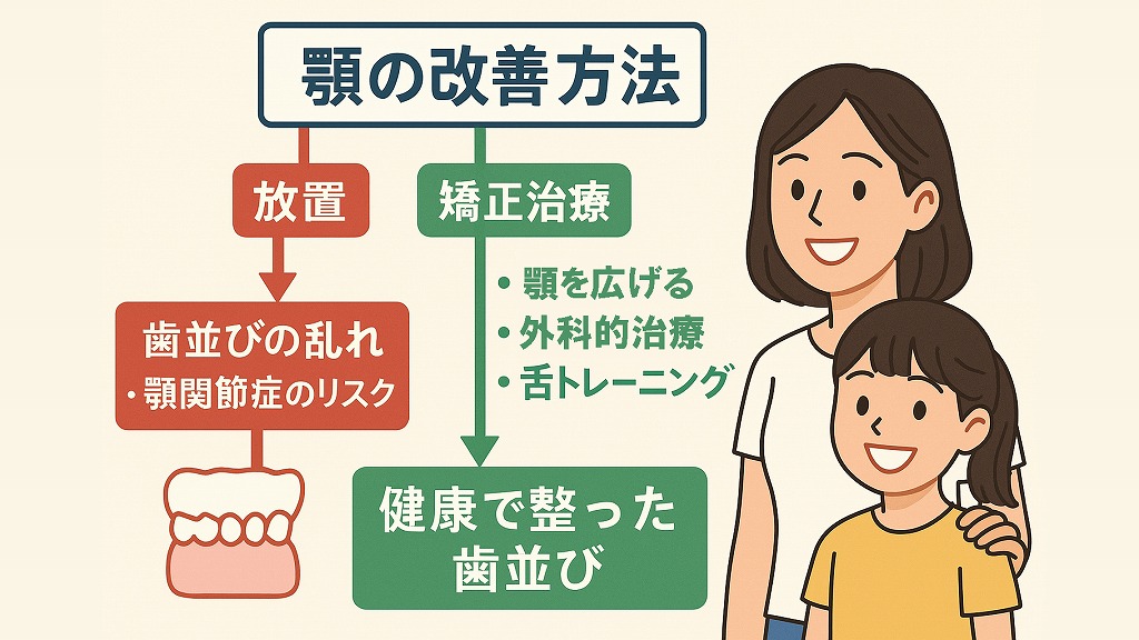 顎の改善方法