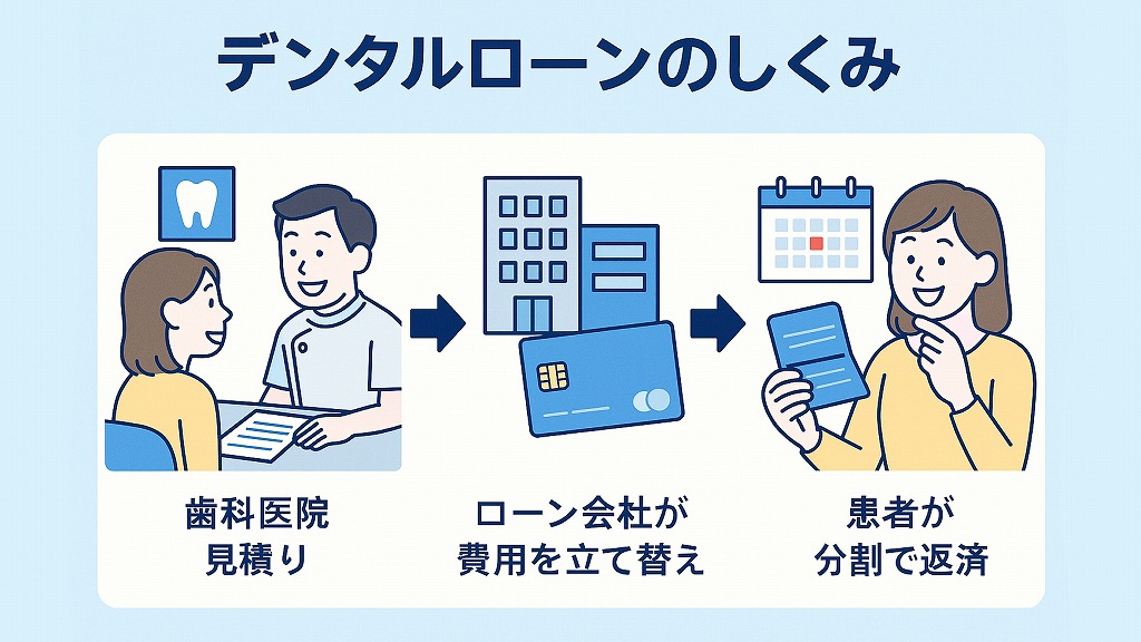 デンタルローンのしくみ