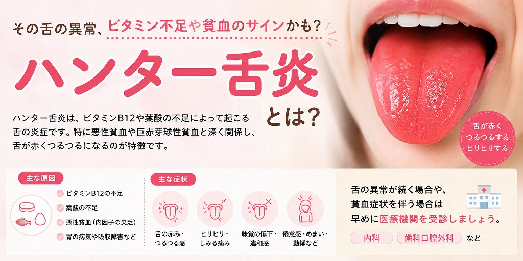 ハンター舌炎とは