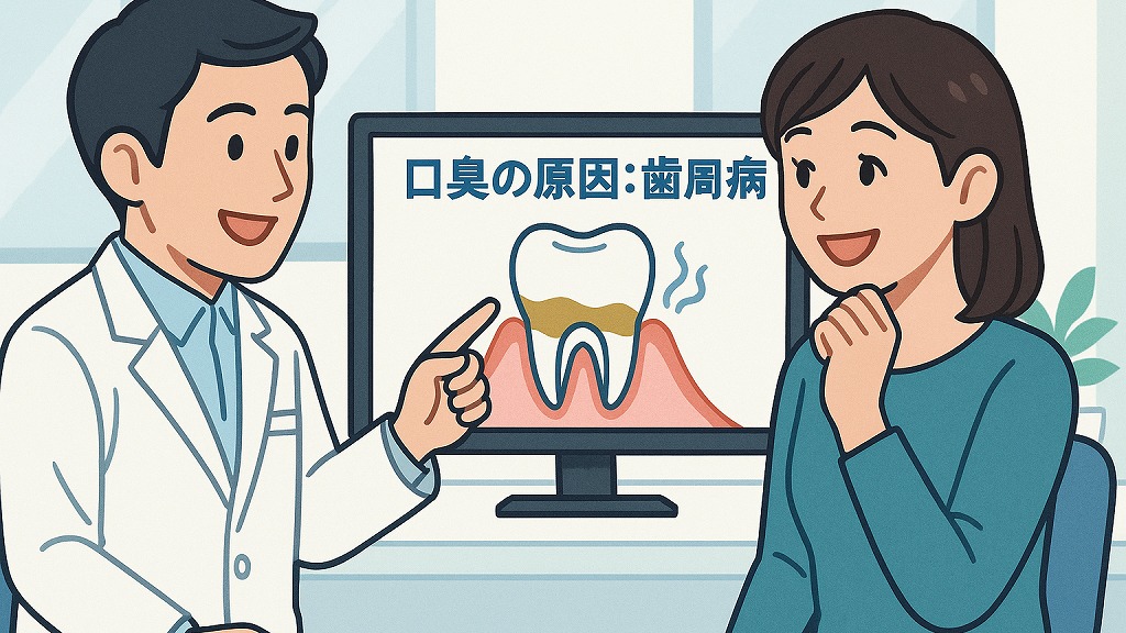 歯周病の匂いは「治療のサイン」