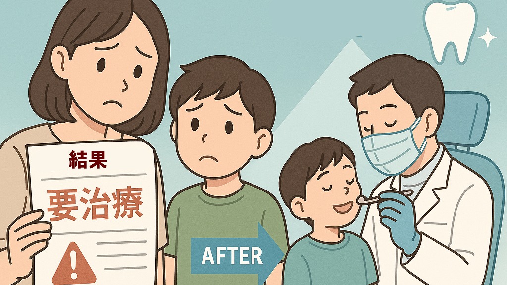 「要治療」と判定されたら
