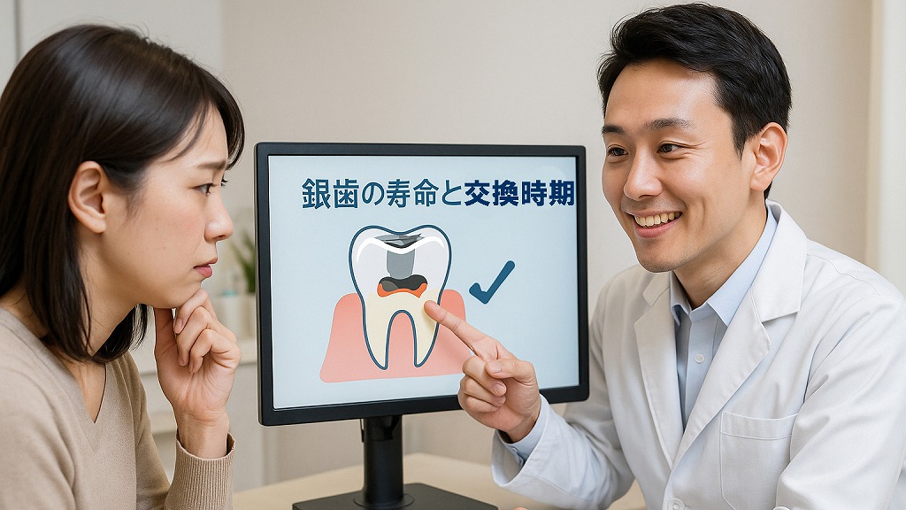 交換時期の目安と再治療の流れ