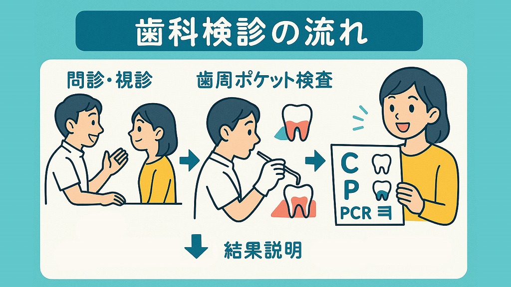 歯科検診の流れ