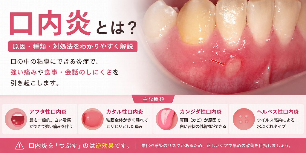 口内炎とは？
