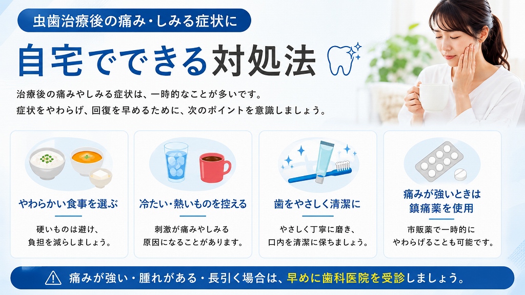 自宅でできる対処法