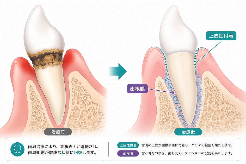 上皮性付着