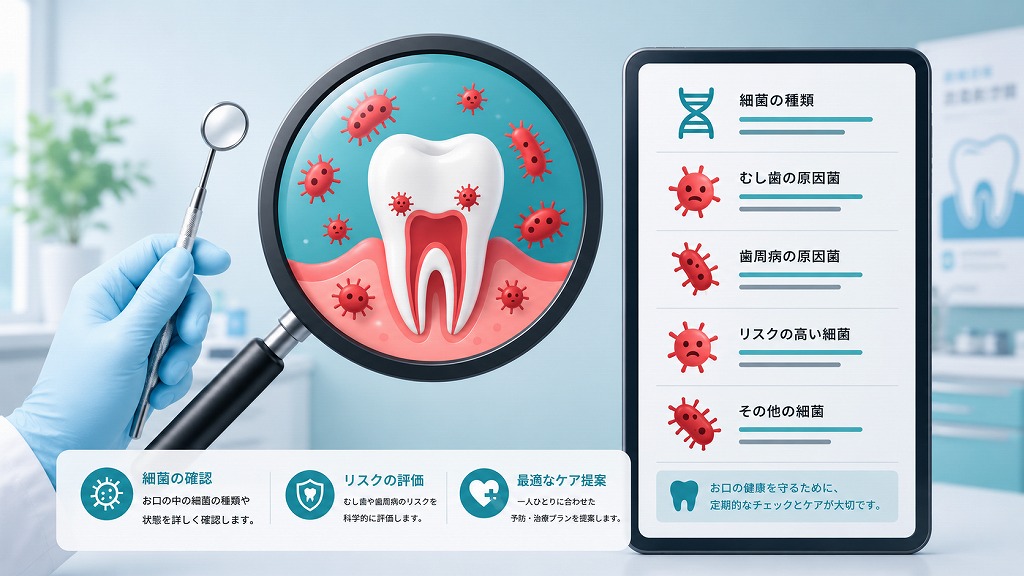 最新研究と歯周病菌の検査法