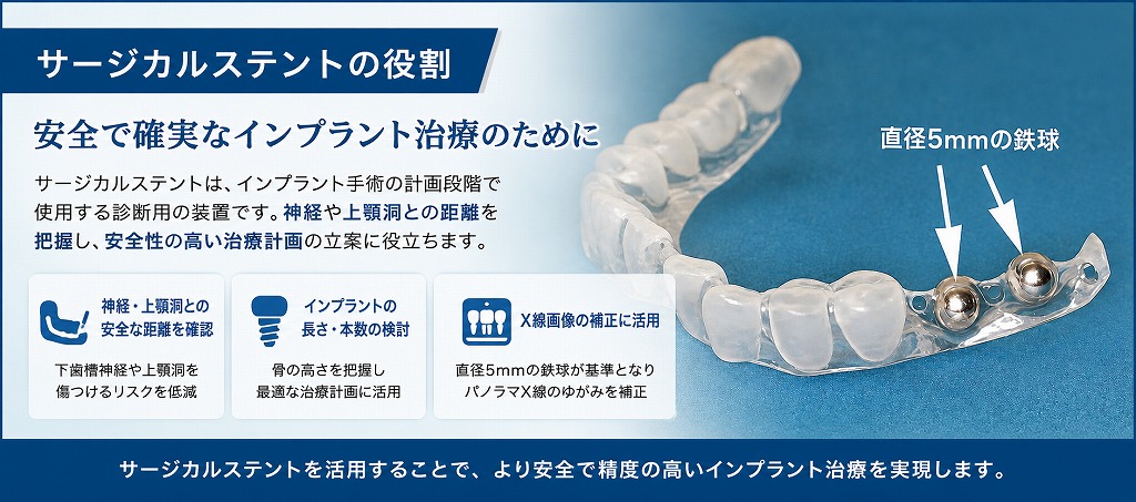 サージカルステントの役割