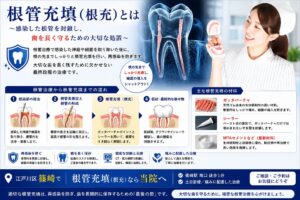 根管充填（根充）とは